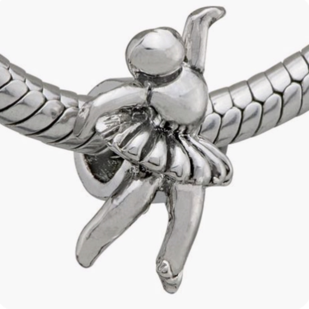 3/$15 Sale Ballerina Charm Fits Pandora
